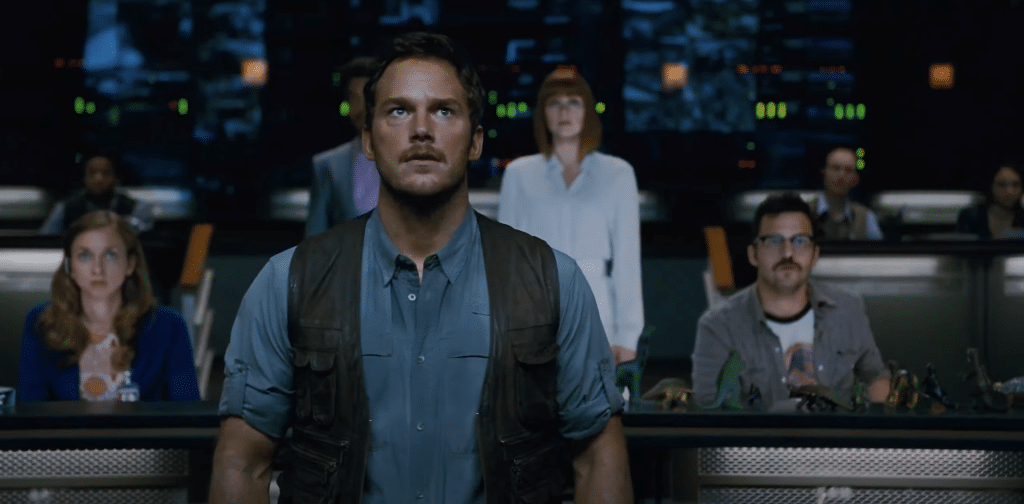 Chris Pratt in Jurassic World
